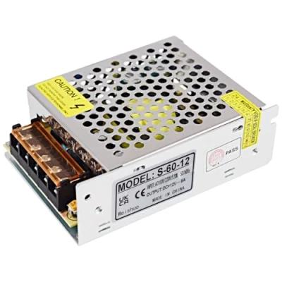 Abbildung von 12V 5A Schaltnetzteil 60W Netzteil Transformator Diver Adapter für Überwachungskamera, LED Streifen