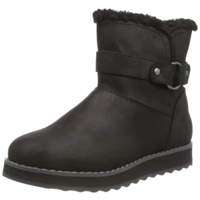 Abbildung von Skechers GO WALK ARCH FIT Plateaustiefelette, Damen, Größe: 40, Black Schuhe