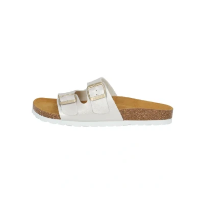 Abbildung von Palado Milos Pantolette flach, Damen, Größe: 37, Silber metalic Schuhe