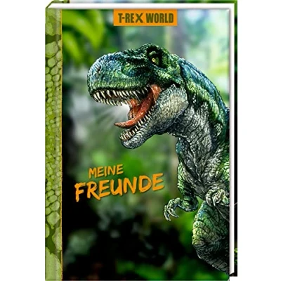 Abbildung von Freundebuch T Rex World Meine Freunde: EXTRA: 40 spannende Dino Facts!