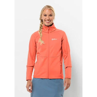 Abbildung von Jack Wolfskin Alpgrat FZ W Fleecejacke, Damen, Größe: Small, Digital orange