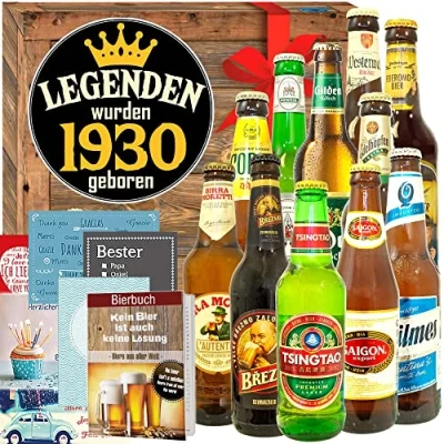 Abbildung von Legenden 1930 ++ Bier Geschenk Welt und DE Geburtstag Mann