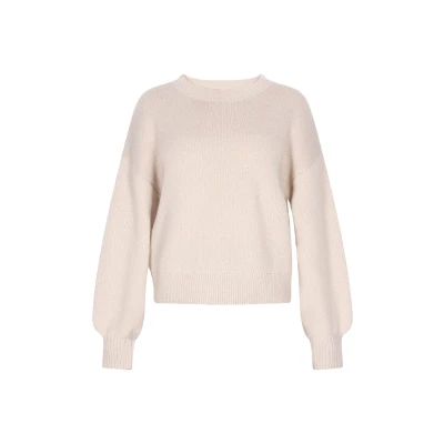 Abbildung von Dreimaster Strickpullover, Damen, Größe: XL/XXL, Wollweiss