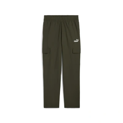 Abbildung von Puma Essentials LOGO Gewebte Cargohose, Herren, Größe: 4XL, Dark olive