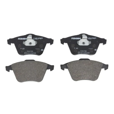 Abbildung von FERODO RACING FDS1706 Bremsbelagsatz OPEL: Vectra C Caravan, Signum CC, MAZDA: 3 Hatchback, 6 Limousine, Station Wagon, VOLVO: V50