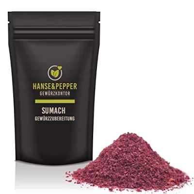 Abbildung von Hanse&amp;Pepper Gewürzkontor 250g Sumach gemahlen Essigbaumfrucht Sumak Gewürz natürlich Gourmet Serie
