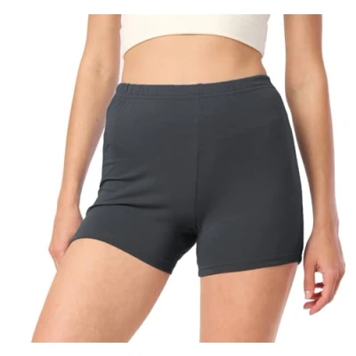 Abbildung von Merry Style Damen Shorts Radlerhose Unterhose Hotpants Kurze Hose Boxershorts aus Baumwolle MS10 392 (Graphite, XS)