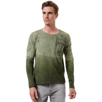 Abbildung von Rusty Neal Langarmshirt, mit coolem Print