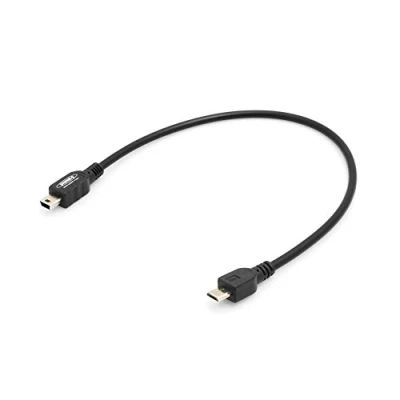 Abbildung von System S Kurzes Micro USB zu Mini Ladekabel 30 cm