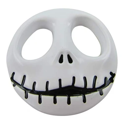 Abbildung von Exklusives Emblem Sticker Metall Auto Sugar Skull Totenkopf Mexiko Style in Weiß