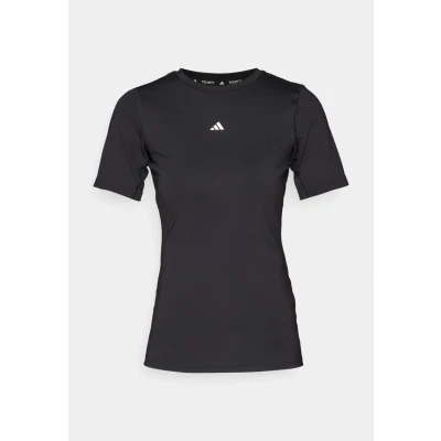 Abbildung von adidas Performance Techfit Trainings TEE Sport Tshirt, Damen, Größe: XXL, Black