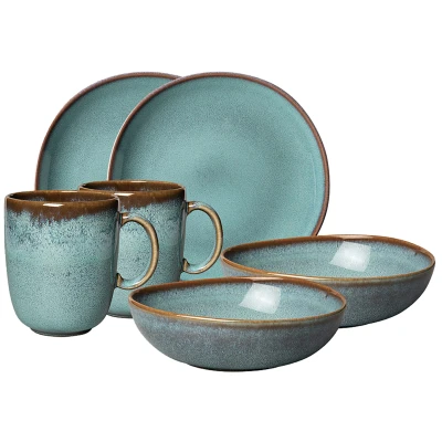 Abbildung von like Villeroy &amp; Boch Lave glace Frühstücksset 6tlg