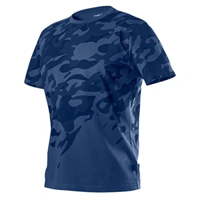 Abbildung von NEO TOOLS Herren Arbeits T Shirt Camo, Rundhalsausschnitt, Kurzarm, in Gr. S XXXL, atmungsaktiv, 100% Baumwolle 180 g/m2, Berufs konform mit EN ISO 13688:2013