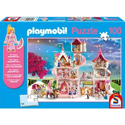 Abbildung von Schmidt Playmobil Princess Castle Puzzle 100 Teile mit Figur