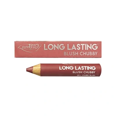 Abbildung von PuroBio Pure Bio Long Lasting Blush Chubby Farbe 021L Nude Warm Cremige Textur