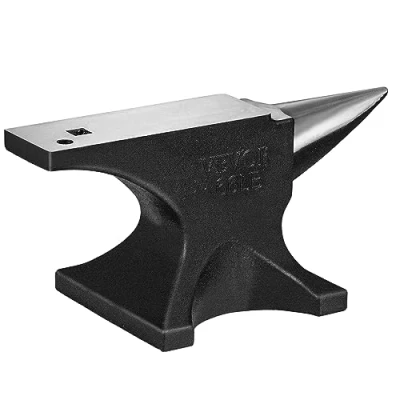 Abbildung von VEVOR Amboss Einzelner Hornamboss 30kg Stahlamboss Geschmiedeter Robuster Schmied Juweliere Metallschmied Schmiedewerkzeug Geeignet für Nieten, Abflachen, Schmieden und Formen