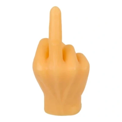 Abbildung von Out of the blue Mittelfinger Seife Handseife mit saurer Traube Duft Stinkefinger Badezimmer Spaß Attitude: Beauty Geschenkidee, Körperpflege Reinigung für SIE und IHN