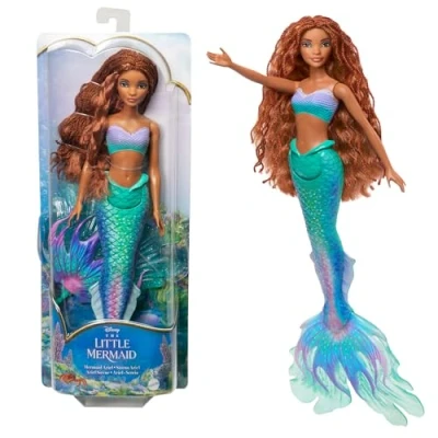 Abbildung von Mattel® Meerjungfrauenpuppe Mattel HLX08 Disney Die Kleine Meerjungfrau Arielle
