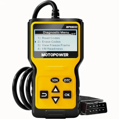 Abbildung von MOTOPOWER MP69033 Auto OBD2 Scanner Codeleser Motor Fehlercode Leser CAN Diagnosegerät für alle OBD II Protokoll Autos