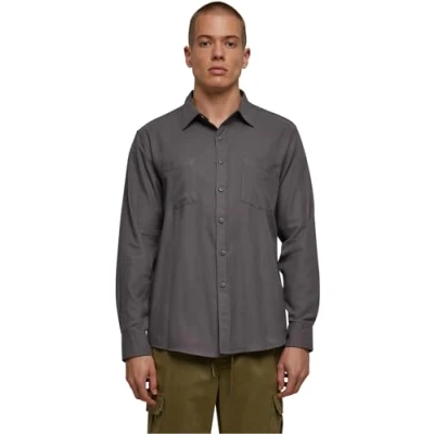 Abbildung von Urban Classics Hemd, Herren, Größe: 3XL, darkshadow