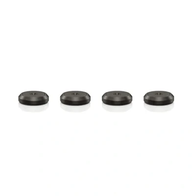 Abbildung von VIABLUE HS Discs für Spikes * schwarz Ø 16 mm Set 8 Stück Unterlegscheiben Spikes, Auflageteller