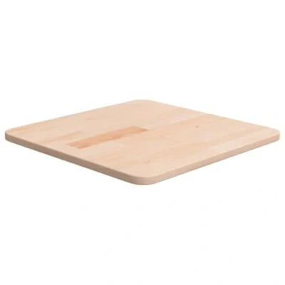 Abbildung von vidaXL Tischplatte Quadratisch 40x40x1,5 cm Eichenholz Unbehandelt (1 St)