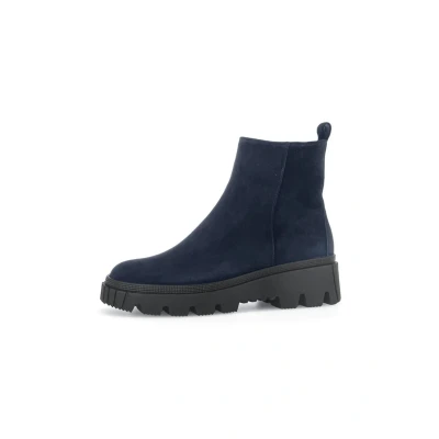 Abbildung von Gabor Combat Plateaustiefelette, Damen, Größe: 39, Blau Schuhe