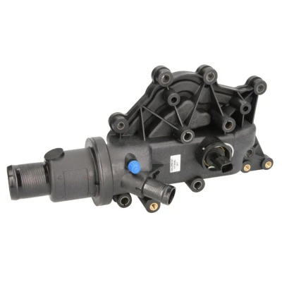 Abbildung von CALORSTAT by Vernet TH7159.83J Kühlwasserthermostat 83 mit Dichtung Sensor Kunststoffgehäuse RENAULT: CLIO 3, SCENIC 2, MEGANE 2