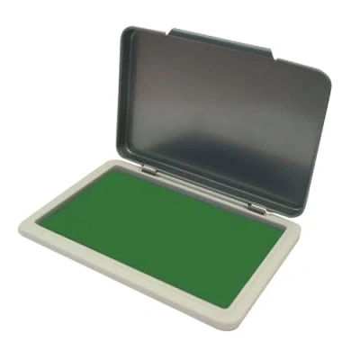 Abbildung von Connect Stempelkissen Größe 2 mit Metalldeckel grün
