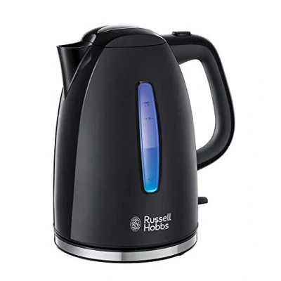 Abbildung von RUSSELL HOBBS Wasserkocher &quot;22591 70 Textures Plus schwarz&quot;, 1,7 l