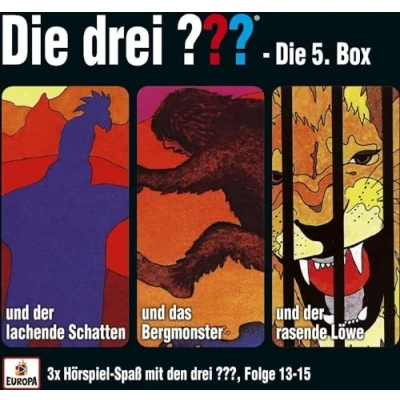 Abbildung von Hörspiel Die drei ??? Box 05. Folgen 13 15 (drei Fragezeichen) 3 CDs