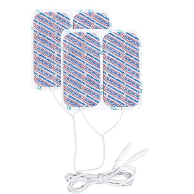 Abbildung von Tenscare E Cm50100 Pm Perfect Mamatens Ersatzelektroden Neu (4 Stück), Hochwertige Selbstklebende Elektroden, Vorgeliert Und Wiederverwendbar 50mm X 100mm,