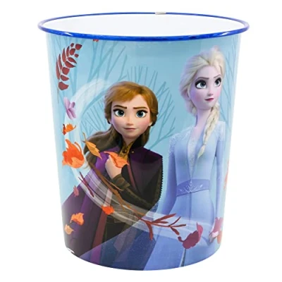 Abbildung von Tinisu Papierkorb Frozen Tisch Mülleimer 10 Liter Anna &amp; Elsa