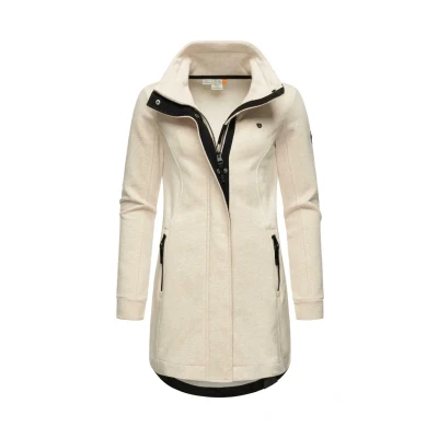 Abbildung von Ragwear Letrice Kurzmantel, Damen, Größe: Small, Beige melange