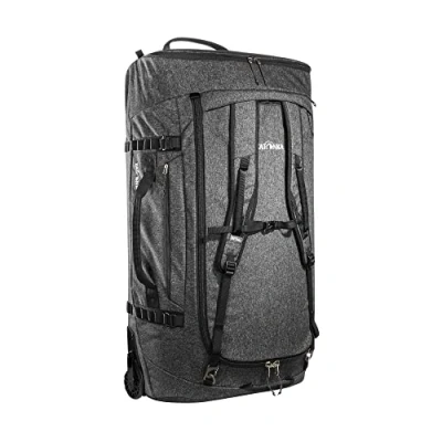 Abbildung von Tatonka Trolley Duffle Roller 140 L Faltbare Reisetasche mit Rollen und Rucksackfunktion In eigener Deckeltasche verstaubar Liter Volumen (black)