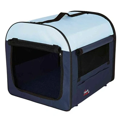 Abbildung von TRIXIE Hunde Transportbox Mobile Kennel Basic dunkelgrau/hellgrau