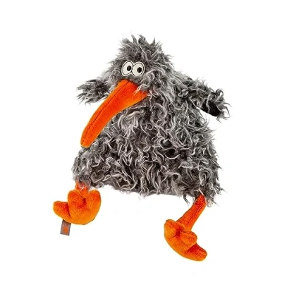 Abbildung von sigikid Bottom Bouncer Kikeriki Kollektion Kuscheltier für Kinder, Größe: One Size, Grau orange