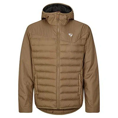 Abbildung von Ziener Herren NANTANO Wärme Jacke Outdoor/Skitour winddicht, Wolle, PFC frei, walnut, 46