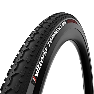 Abbildung von Vittoria Unisex Erwachsene Boden Mix Sieg, Schwarz, 700x33c