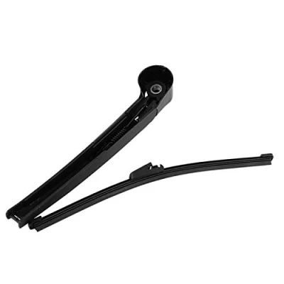 Abbildung von BOROCO Scheibenwischer Rear, Automotive Heckscheibenwischer, Länge: 350mm Scheibenwischerbaugruppe Ersatz für B6 und B7 2005 2014 (Schwarz)