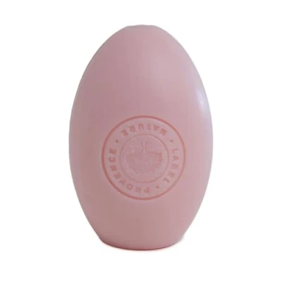Abbildung von Label Provence Savon de Marseille Französische rotierende Seifennachfüllpackung für Wandhalter und Seil einfache Hand Körperwäsche hergestellt mit frischer Bio Eselsmilch Rosenduft 270