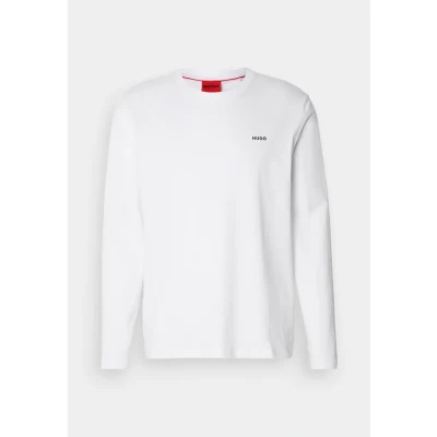 Abbildung von HUGO Derol Langarmshirt, Herren, Größe: XS, White