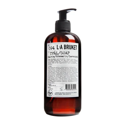 Abbildung von L:A Bruket Liquid SOAP Flüssigseife, Damen, Größe: 450 ml, No.94 sage/rosemary/lavender
