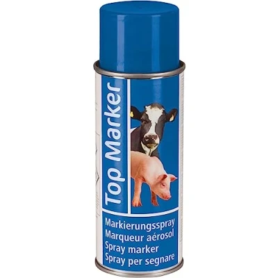 Abbildung von Kerbl Viehzeichenspray Markierungsspray 500 ml, blau Top Marker 20158