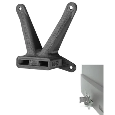 Abbildung von 3idee VESA Adapter kompatibel mit HP Monitor (32f) inklusive Schraubenset 75x75mm (1 Pack)