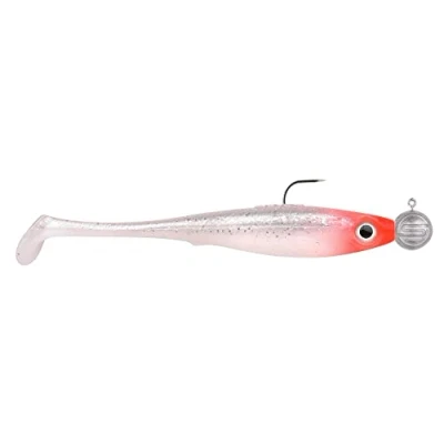 Abbildung von Spro Gummiköder mit Jighaken 10cm 10+14g Iris Popeye to go, Farbe:UV Minnow