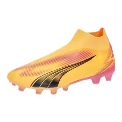 Abbildung von Puma Ultra MATCH+ LL FG/AG Fußballschuh Nocken, Herren, Größe: 44, Sun stream/black/sunset glow Schuhe