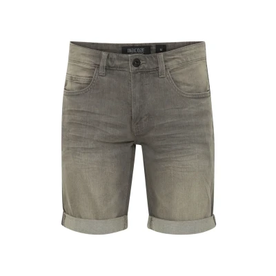 Abbildung von Indicode Jeans Idquentin Shorts, Herren, Größe: Large, Light grey
