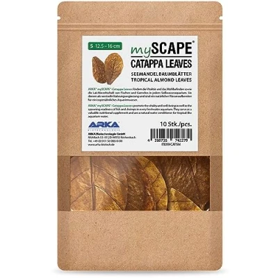 Abbildung von ARKA Biotechnologie GmbH Aquariendeko mySCAPE CATAPPA LEAVES Small Seemandelbaumblätter 10 Stück