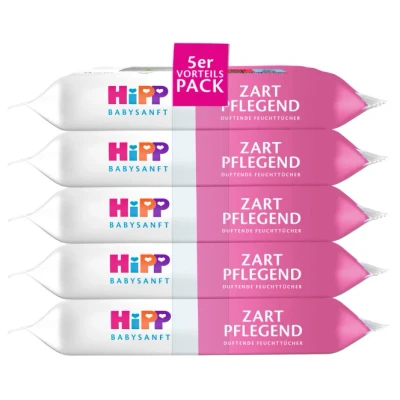 Abbildung von HiPP Babysanft Feuchttücher Zart Pflegend 4x48